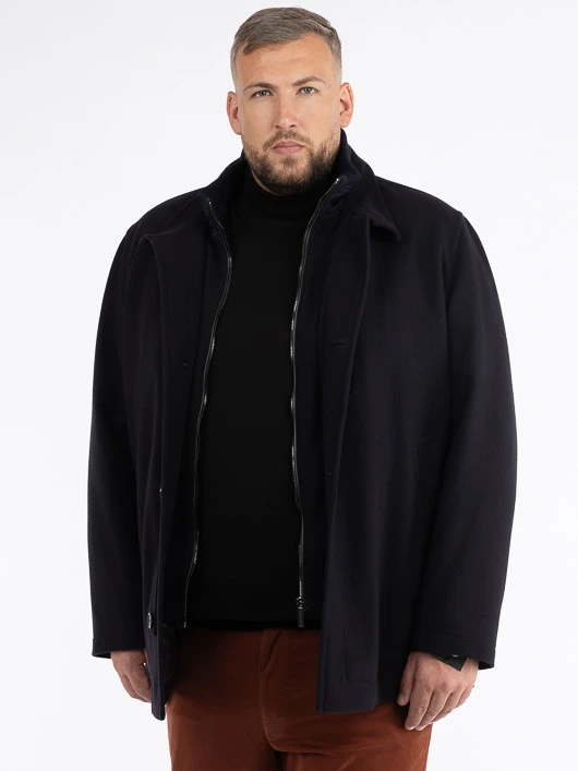 Parka Drap De Laine Bugatti Grande Taille 4 Parka Drap De Laine Bugatti Grande Taille – Image 2