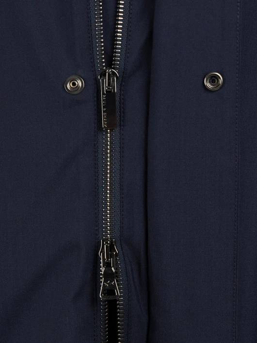 Paul&Shark Parka Marine Tissu Loro Piana Paul & Shark Grande Taille 4 Paul&Shark Parka Marine Tissu Loro Piana Paul & Shark Grande Taille – Image 2