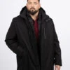 Parka Noire Ville Bugatti Grande Taille -Capel Boutique parka noire ville bugatti grande taille