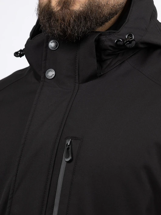 Parka Noire Ville Bugatti Grande Taille 7 Parka Noire Ville Bugatti Grande Taille – Image 5