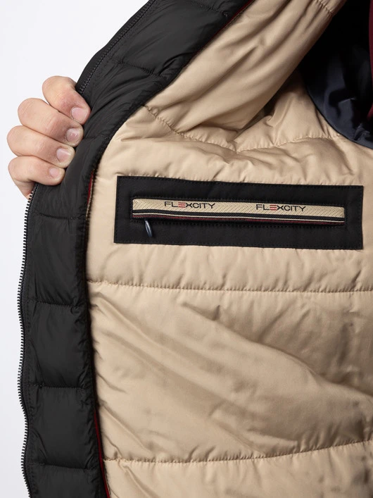 Parka Noire Ville Bugatti Grande Taille 10 Parka Noire Ville Bugatti Grande Taille – Image 8