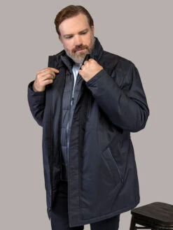 Parka Rain Series Noir Bugatti Grande Taille -Capel Boutique parka rain series bugatti grande taille 17