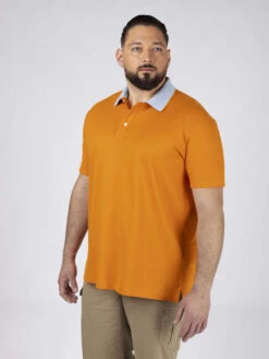 Paul&Shark Polo Avec Contraste Au Col Paul & Shark Grande Taille