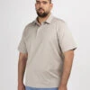Polo Beige Coton Mercerise Capel Grande Taille -Capel Boutique polo beige coton mercerise capel grande taille