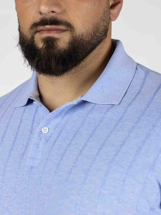 Paul&Shark Polo Bleu Fresco Paul & Shark Grande Taille 6 Paul&Shark Polo Bleu Fresco Paul & Shark Grande Taille – Image 4