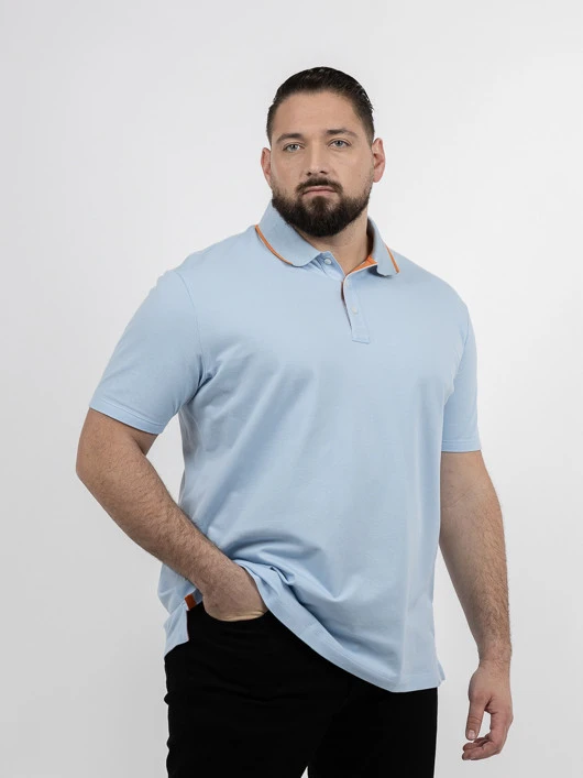 Paul&Shark Polo Ciel Contraste Au Col Paul & Shark Grande Taille 7 Paul&Shark Polo Ciel Contraste Au Col Paul & Shark Grande Taille – Image 5