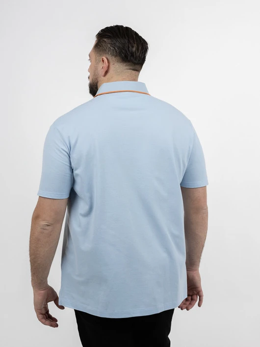 Paul&Shark Polo Ciel Contraste Au Col Paul & Shark Grande Taille 8 Paul&Shark Polo Ciel Contraste Au Col Paul & Shark Grande Taille – Image 6