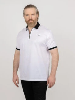 Paul&Shark Polo Contrastes Col & Manches Paul & Shark Grande Taille