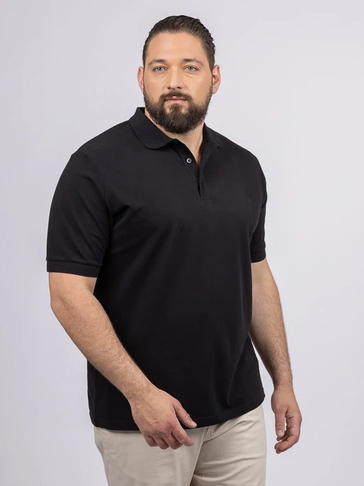 Polo Noir Capel Grande Taille 3 Polo Noir Capel Grande Taille