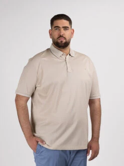 Paul&Shark Polo Pique Beige Paul & Shark Grande Taille