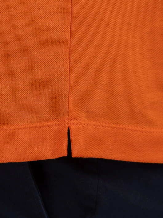 Paul&Shark Polo Pique Orange Paul & Shark Grande Taille 4 Paul&Shark Polo Pique Orange Paul & Shark Grande Taille – Image 2
