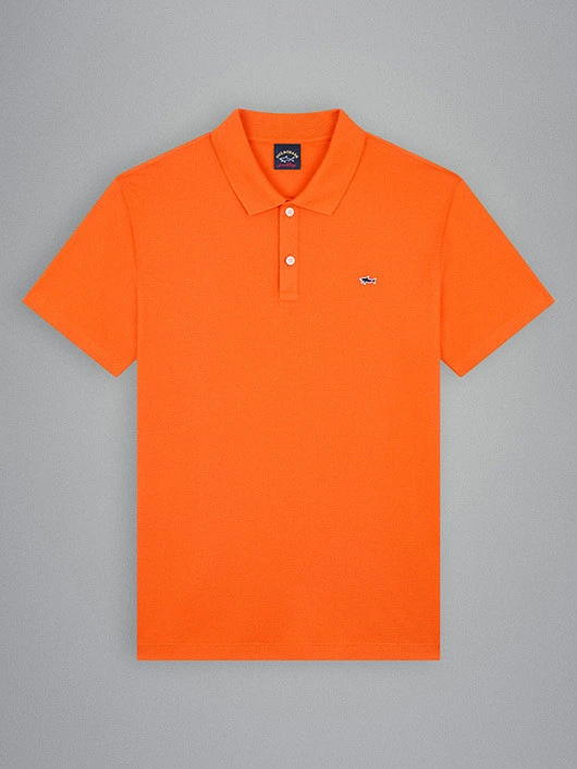 Paul&Shark Polo Pique Orange Paul & Shark Grande Taille 7 Paul&Shark Polo Pique Orange Paul & Shark Grande Taille – Image 5