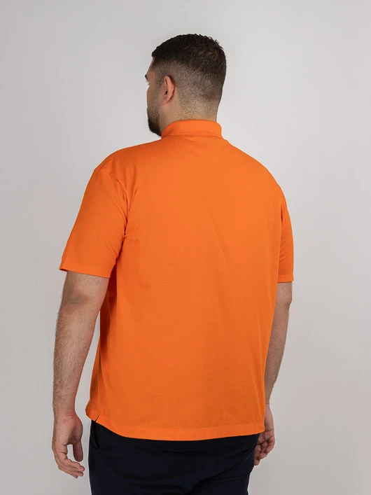 Paul&Shark Polo Pique Orange Paul & Shark Grande Taille 8 Paul&Shark Polo Pique Orange Paul & Shark Grande Taille – Image 6