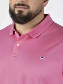 Paul&Shark Polo Piqué Rose Paul & Shark Grande Taille -Capel Boutique polo pique rose paul shark grande taille 3