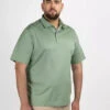 Polo Vert Coton Mercerise Capel Grande Taille -Capel Boutique polo vert coton mercerise capel grande taille