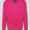 Pull Cachemire Enzo V Framboise Capel Grande Taille 2 Pull Cachemire Enzo V Framboise Capel Grande Taille -Capel Boutique pull cachemire enzo framboise capel grande taille