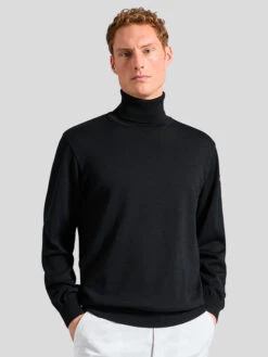Paul&Shark Pull Col Roulé Noir Paul & Shark Grande Taille -Capel Boutique pull col roule noir paulshark grande taille 3
