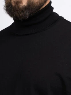 Paul&Shark Pull Col Roulé Noir Paul & Shark Grande Taille -Capel Boutique pull col roule noir paulshark grande taille 5