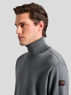 Paul&Shark Pull Col Roulé Gris Paul & Shark Grande Taille -Capel Boutique pull col roule paul shark grande taille 2
