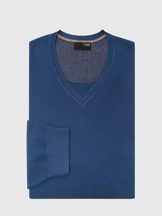 Pull Col V Uni Capel Grande Taille 3 Pull Col V Uni Capel Grande Taille