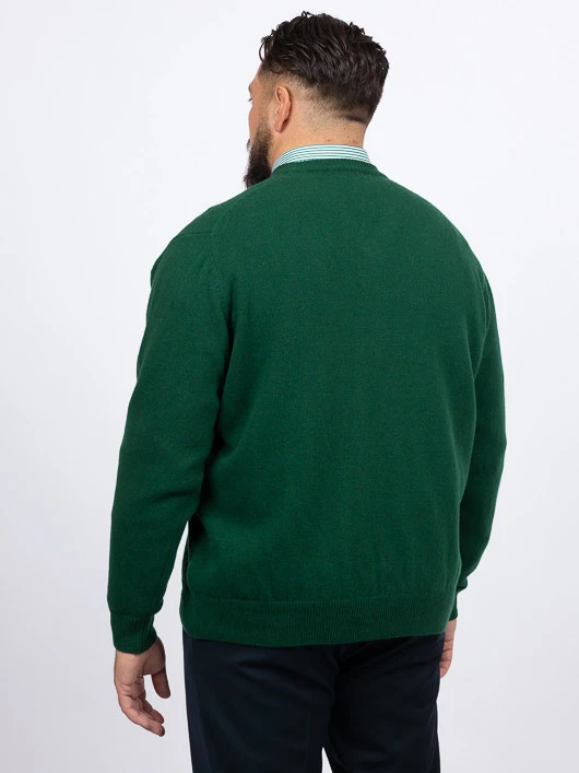 Pull Como Col V Lambswool Capel Grande Taille 4 Pull Como Col V Lambswool Capel Grande Taille – Image 2