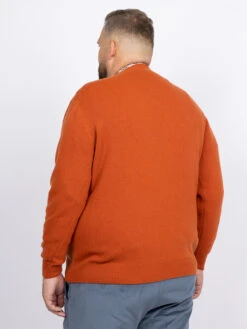 Capel Boutique -Capel Boutique pull como col v orange capel grande taille 1