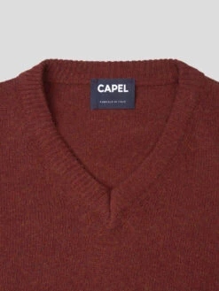 Pull Lambswool Como Col V Capel Grande Taille -Capel Boutique pull lambswool como col v capel grande taille 1