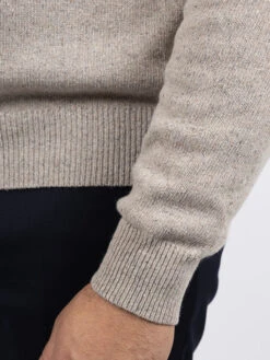 Pull Lino Camionneur Beige Capel Grande Taille -Capel Boutique pull lino camionneur beige capel grande taille 4