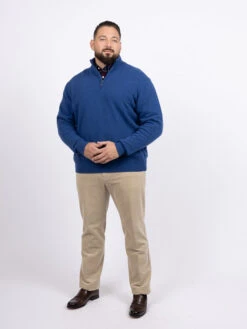 Pull Lino Camionneur Bleu Capel Grande Taille -Capel Boutique pull lino camionneur bleu capel grande taille 2