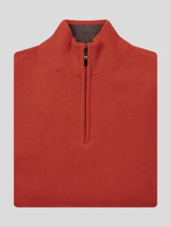 Pull Lino Col Camionneur Orange Capel Grande Taille -Capel Boutique pull lino col camion orange capel grande taille 4