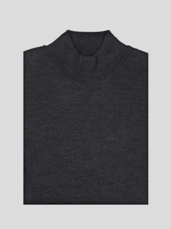 Pull Mérinos Pietro Col Cheminée Anthracite Capel Grande Taille 15 Pull Mérinos Pietro Col Cheminée Anthracite Capel Grande Taille -Capel Boutique pull merinos cheminee capel grandes tailles 1