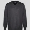 Pull Mérinos Col V Como Anthracite Capel Grande Taille 2 Pull Mérinos Col V Como Anthracite Capel Grande Taille -Capel Boutique pull merinos col v uni capel grandes tailles 2