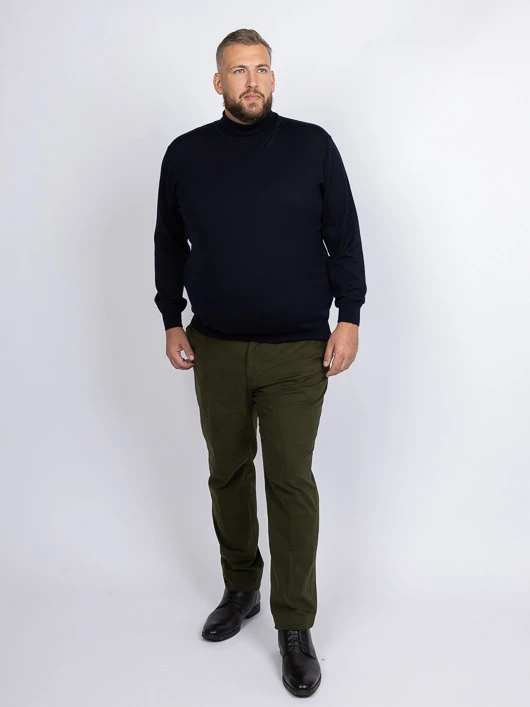 Pull Mérinos Pio Col Roulé Capel Grande Taille 4 Pull Mérinos Pio Col Roulé Capel Grande Taille – Image 2