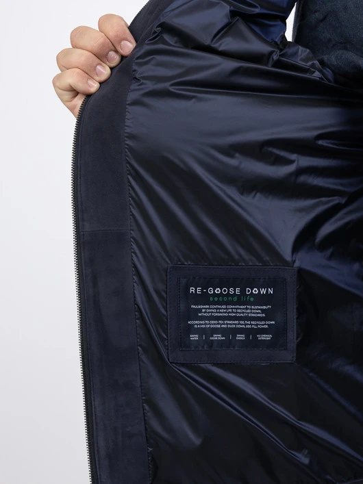 Paul&Shark Sans Manches Cuir Velours Paul & Shark Grande Taille 11 Paul&Shark Sans Manches Cuir Velours Paul & Shark Grande Taille – Image 9