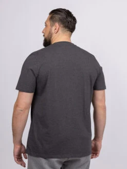 Tee-shirt Louis Col Rond Anthracite Capel Grande Taille -Capel Boutique tee shirt louis anthracite capel grande taille 4