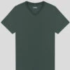 T-shirt Louis Col V Vert Capel Grande Taille