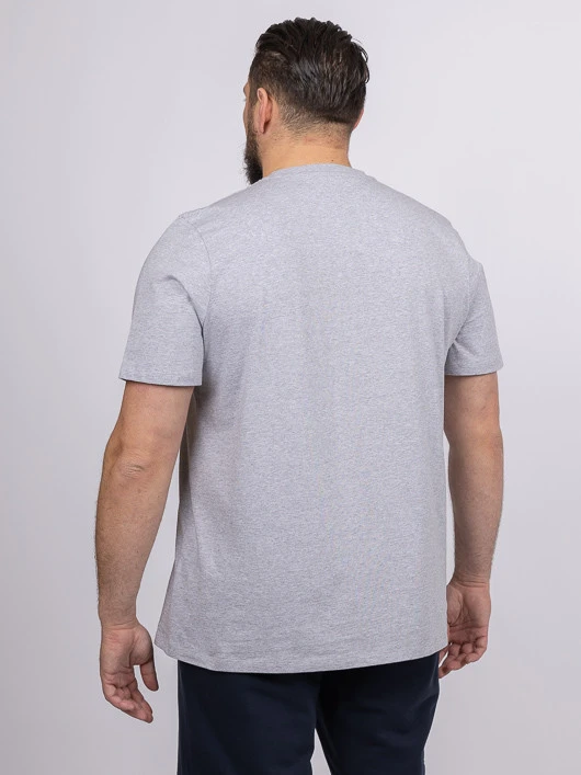 Tee-shirt Louis Gris Col Rond Capel Grande Taille 4 Tee-shirt Louis Gris Col Rond Capel Grande Taille – Image 2