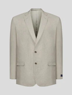 Veste En Lin Beige Capel Grande Taille