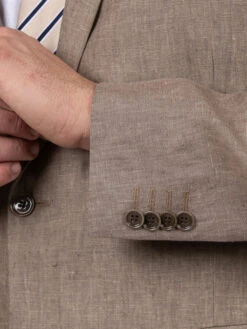 Veste Lin Marron Glacé Capel Grande Taille -Capel Boutique veste lin marron glace capel grande taille 6