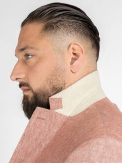 Veste Terracotta En Lin Capel Grande Taille -Capel Boutique veste terracotta en lin capel grande taille 5